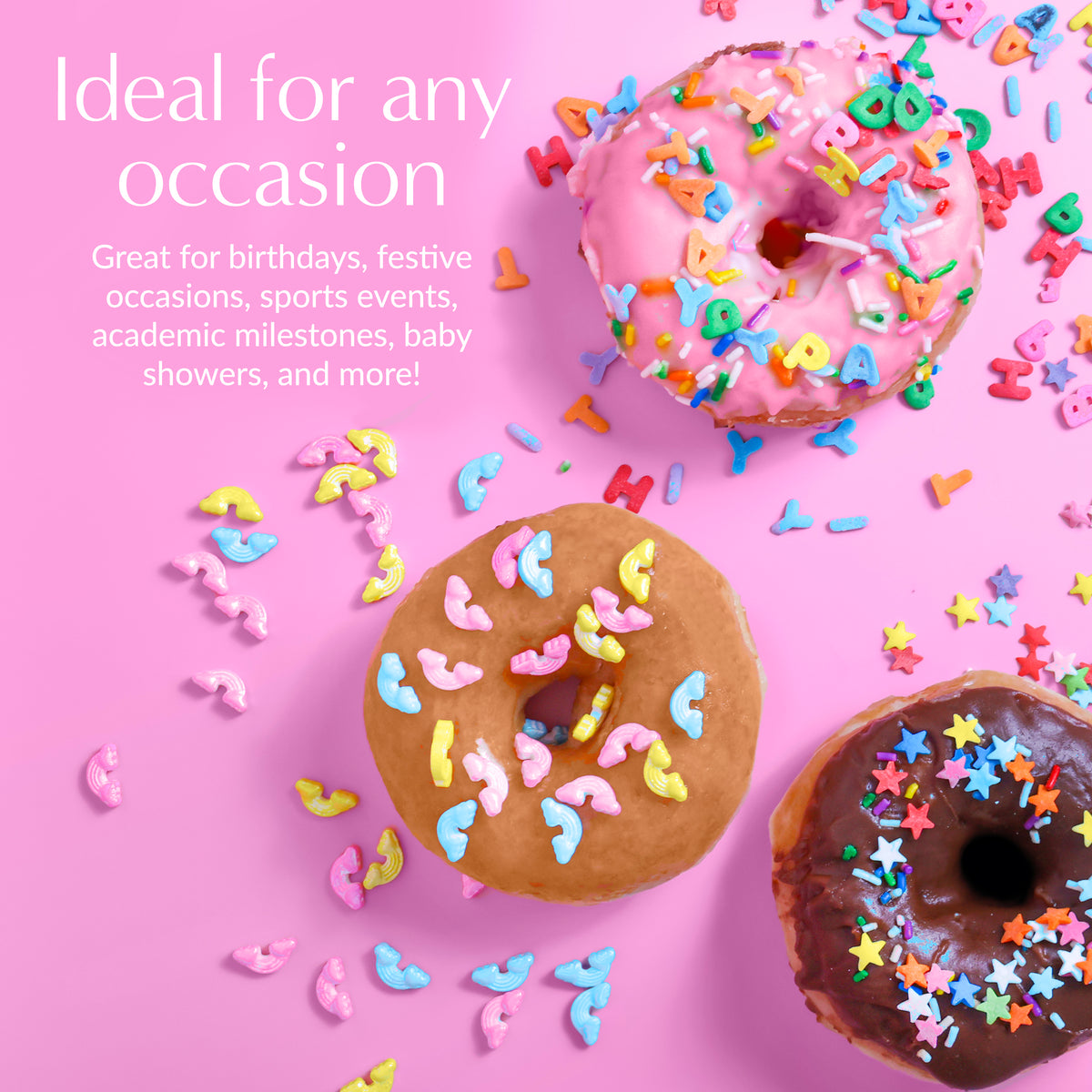 Brighten Your Day with Rainbow Sprinkles!