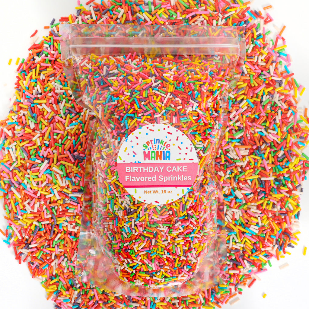 Flavored Sprinkles : Birthday Cake