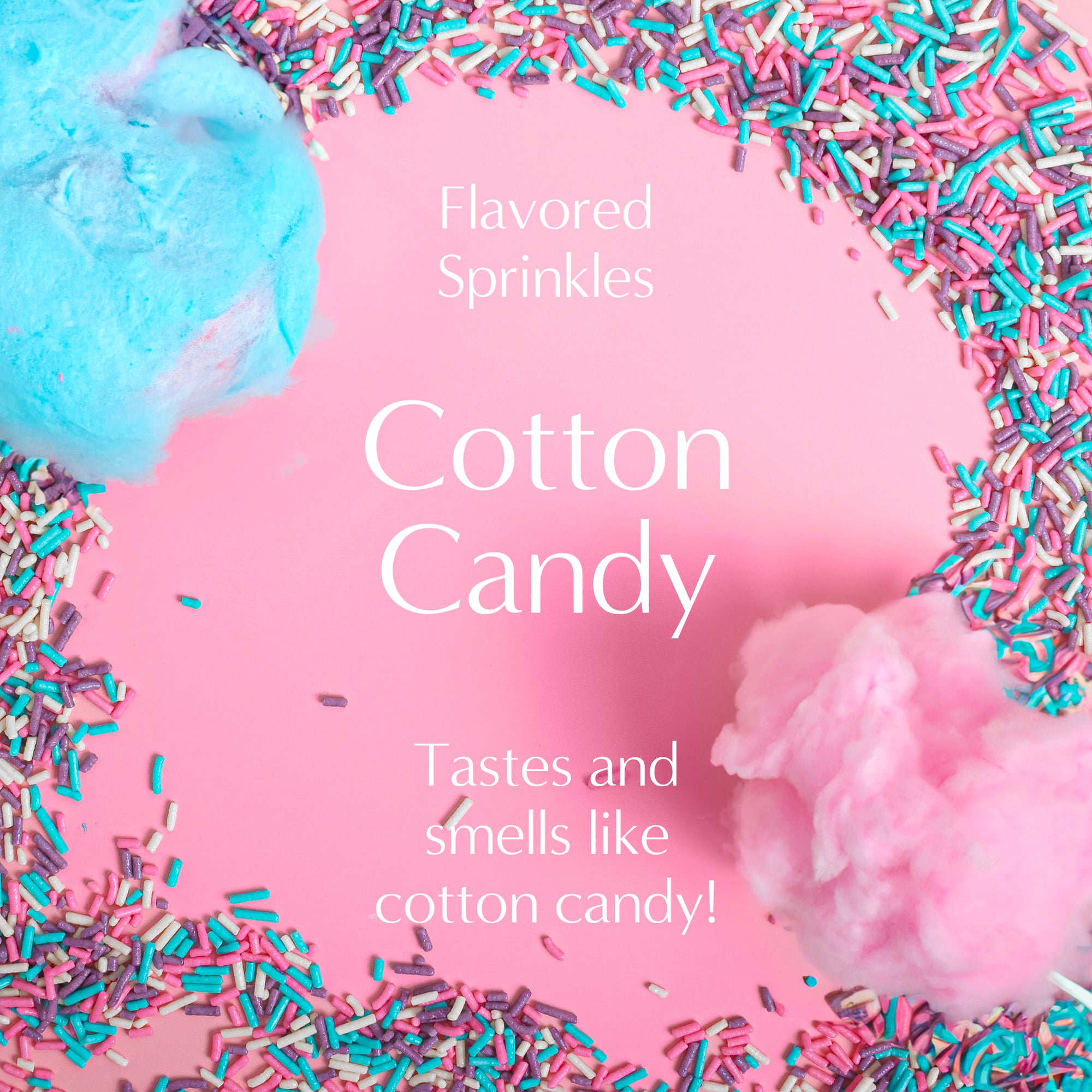 Flavored Sprinkles : Cotton Candy