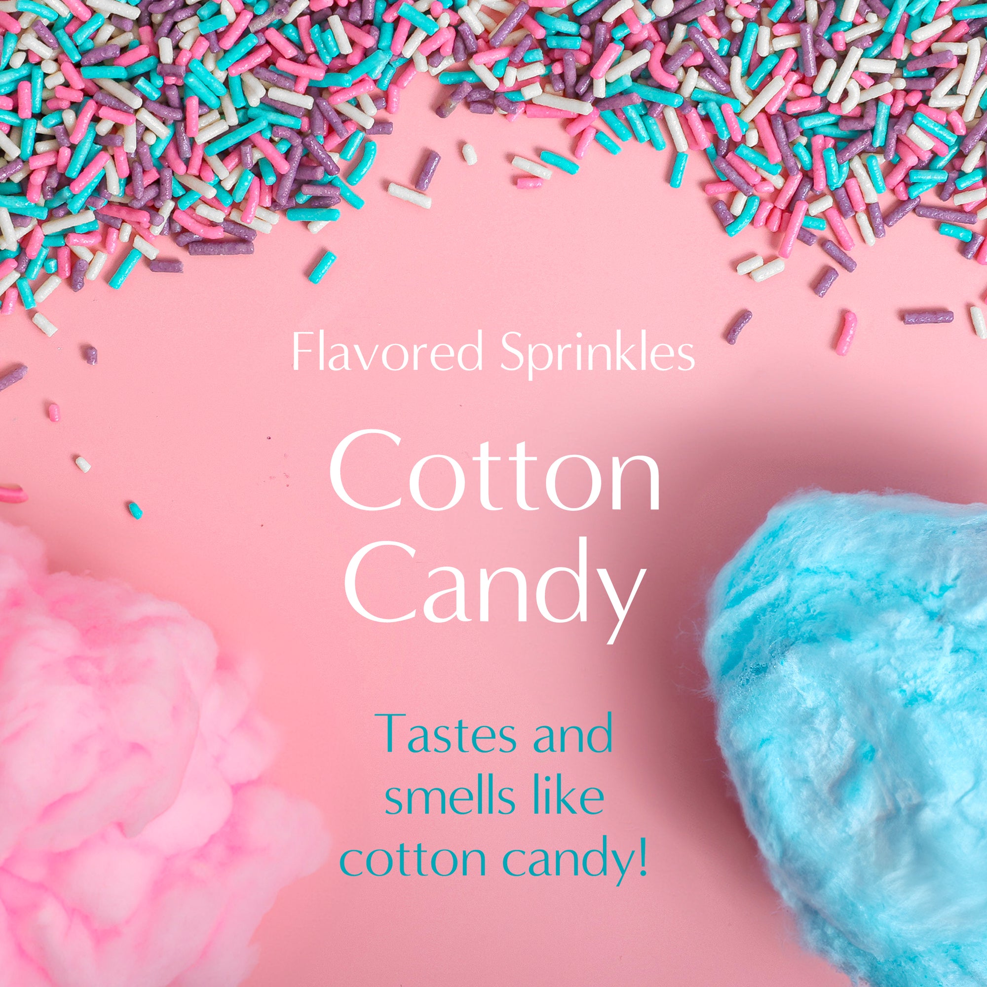 Flavored Sprinkles : Cotton Candy