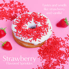 Flavored Sprinkles : Strawberry