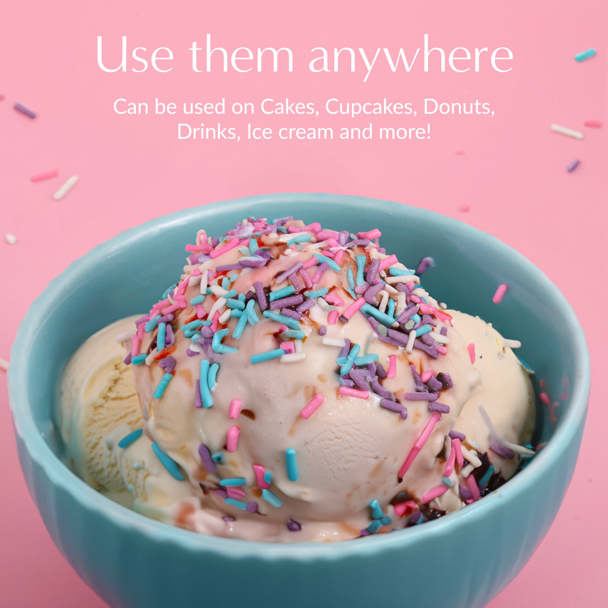 Flavored Sprinkles : Cotton Candy