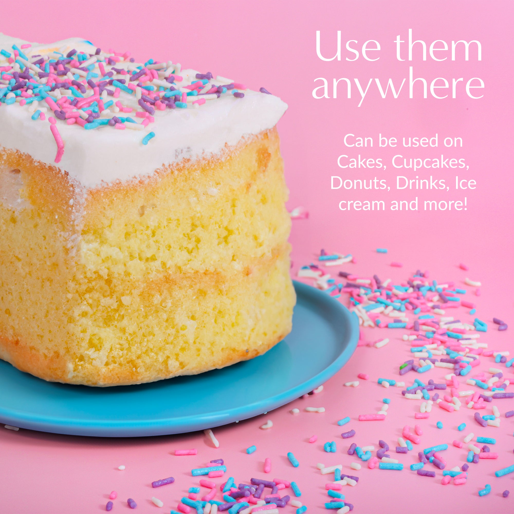 Flavored Sprinkles : Cotton Candy