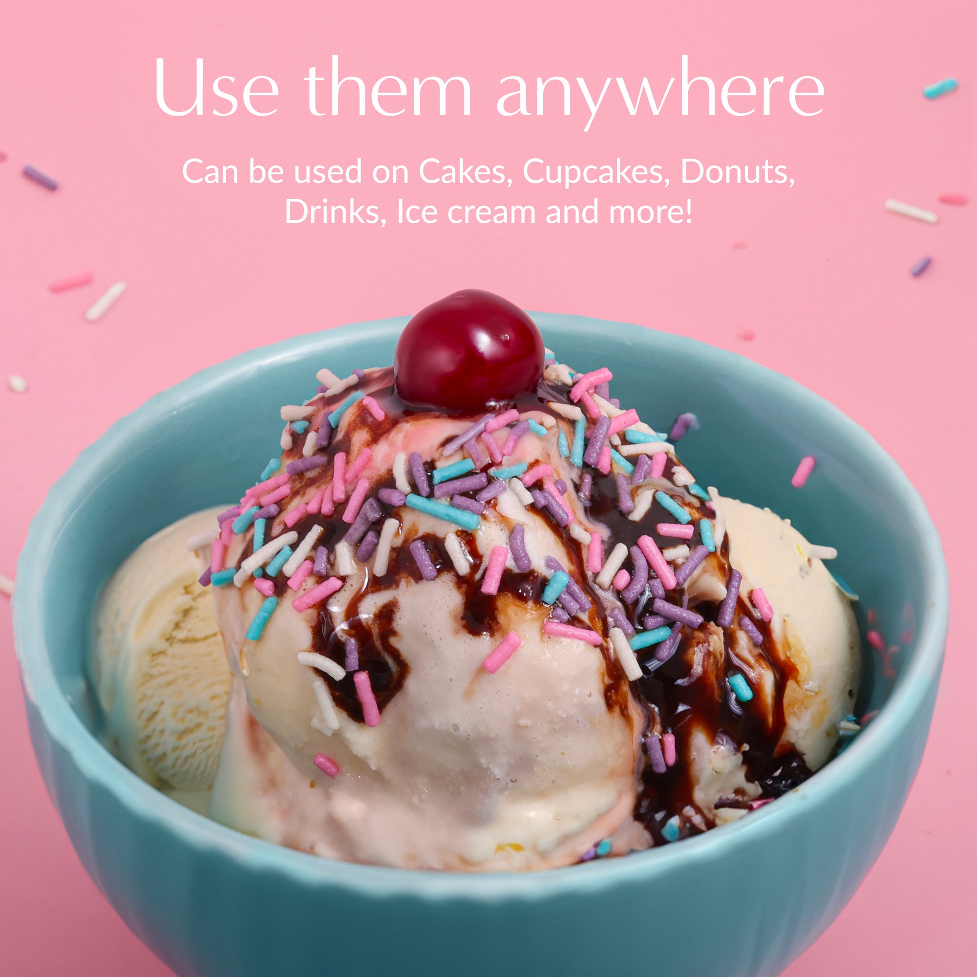 Flavored Sprinkles : Cotton Candy