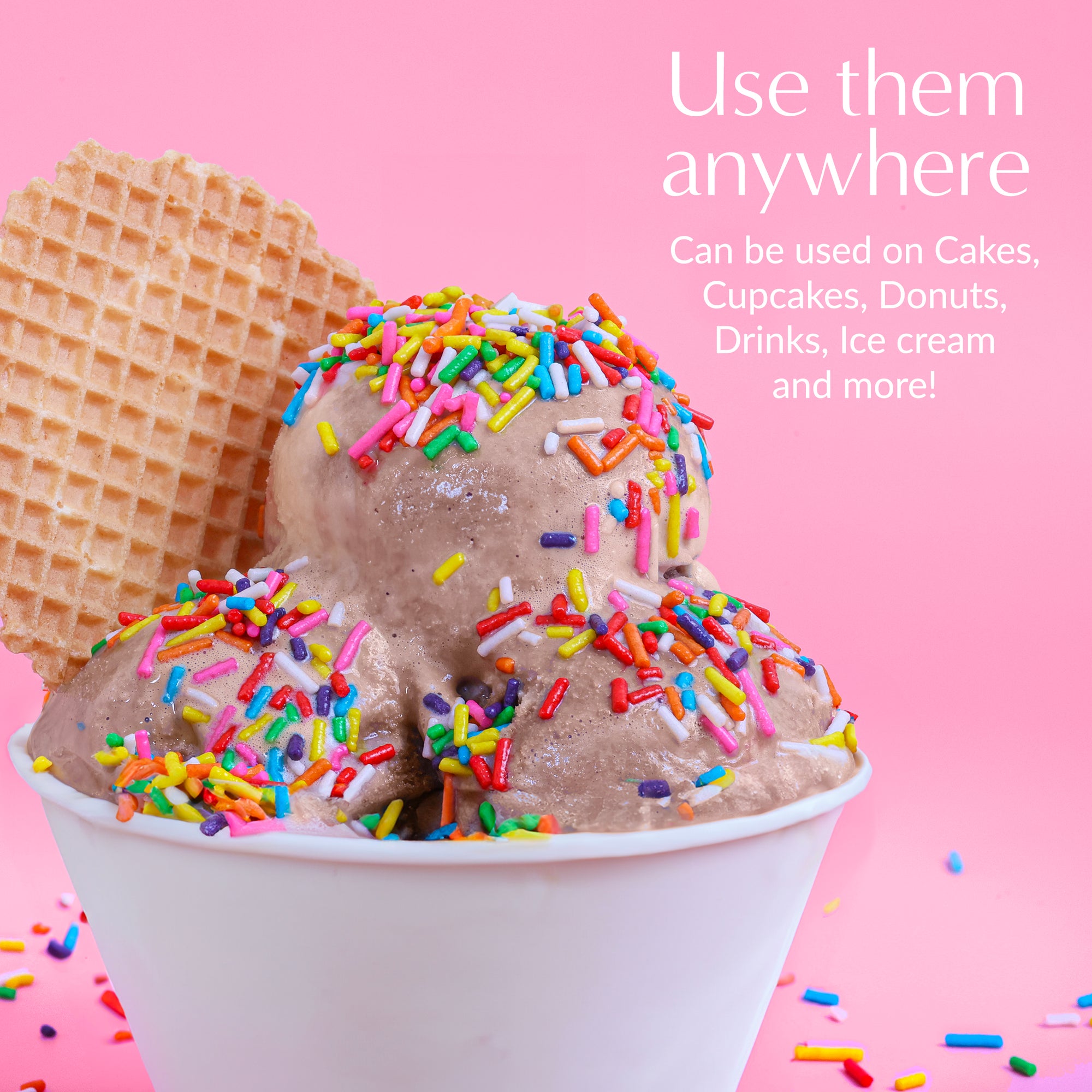 Flavored Sprinkles : Birthday Cake