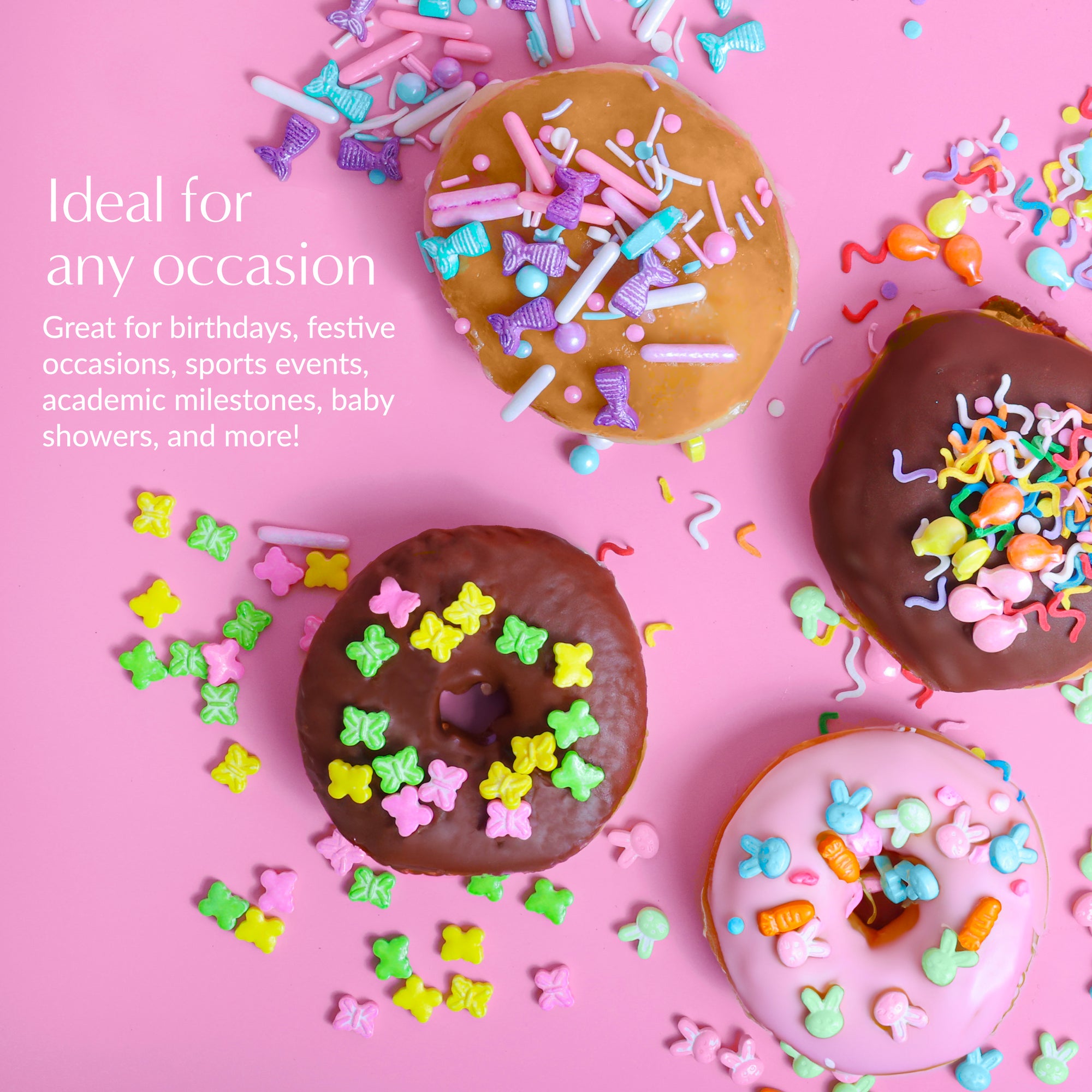Custom Sprinkles : Easter Bunny and Carrots