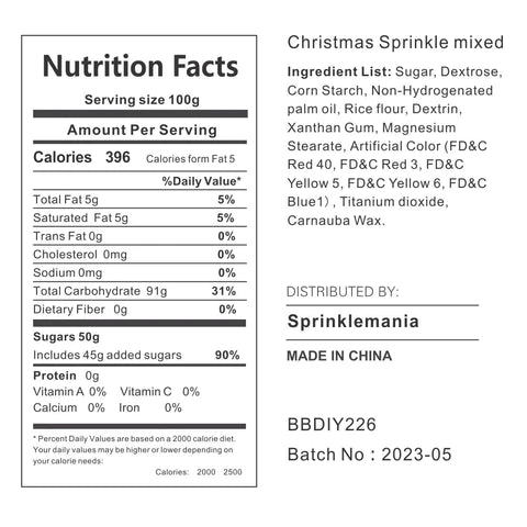 Custom Sprinkles : Holiday Lights