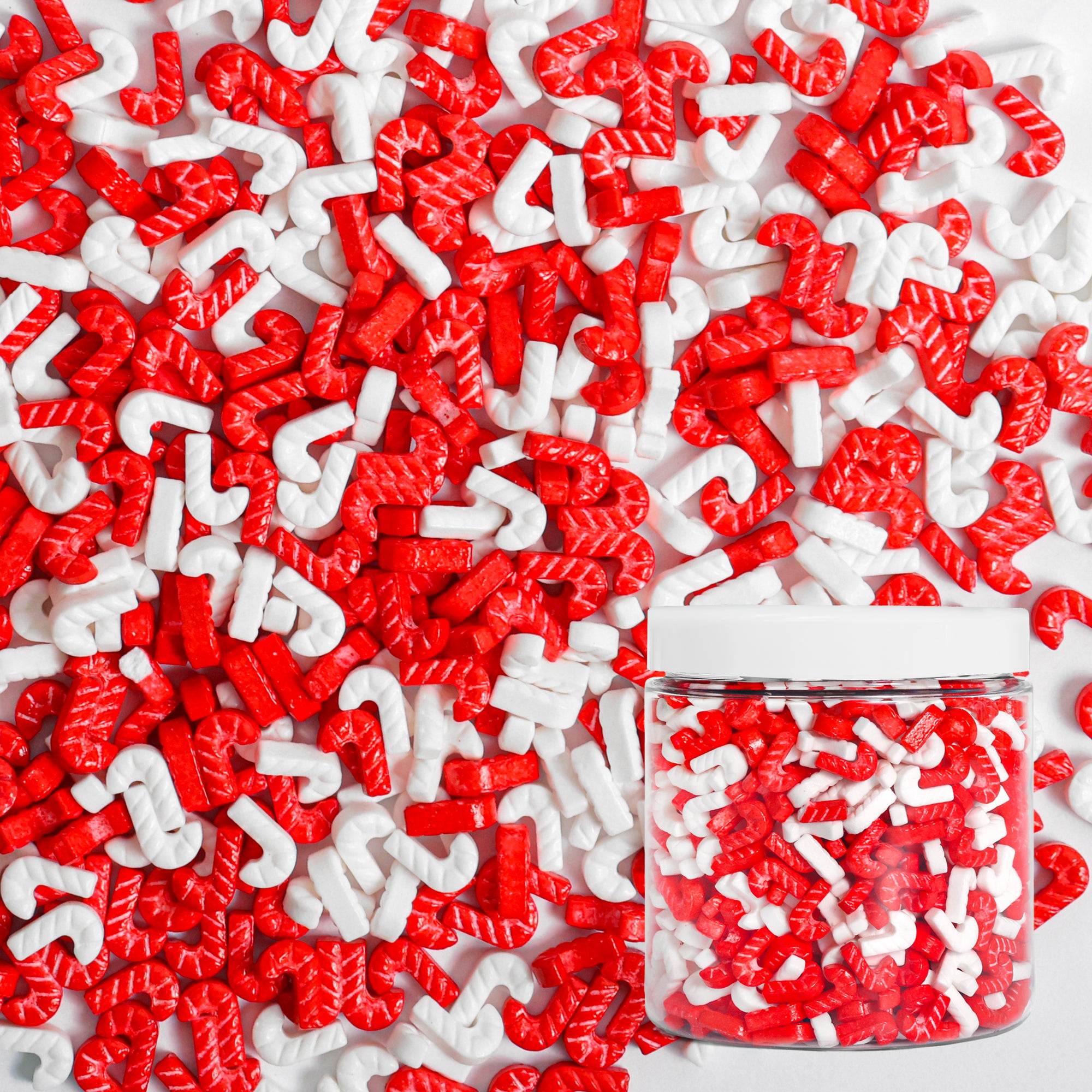Custom Sprinkles : Candy Canes
