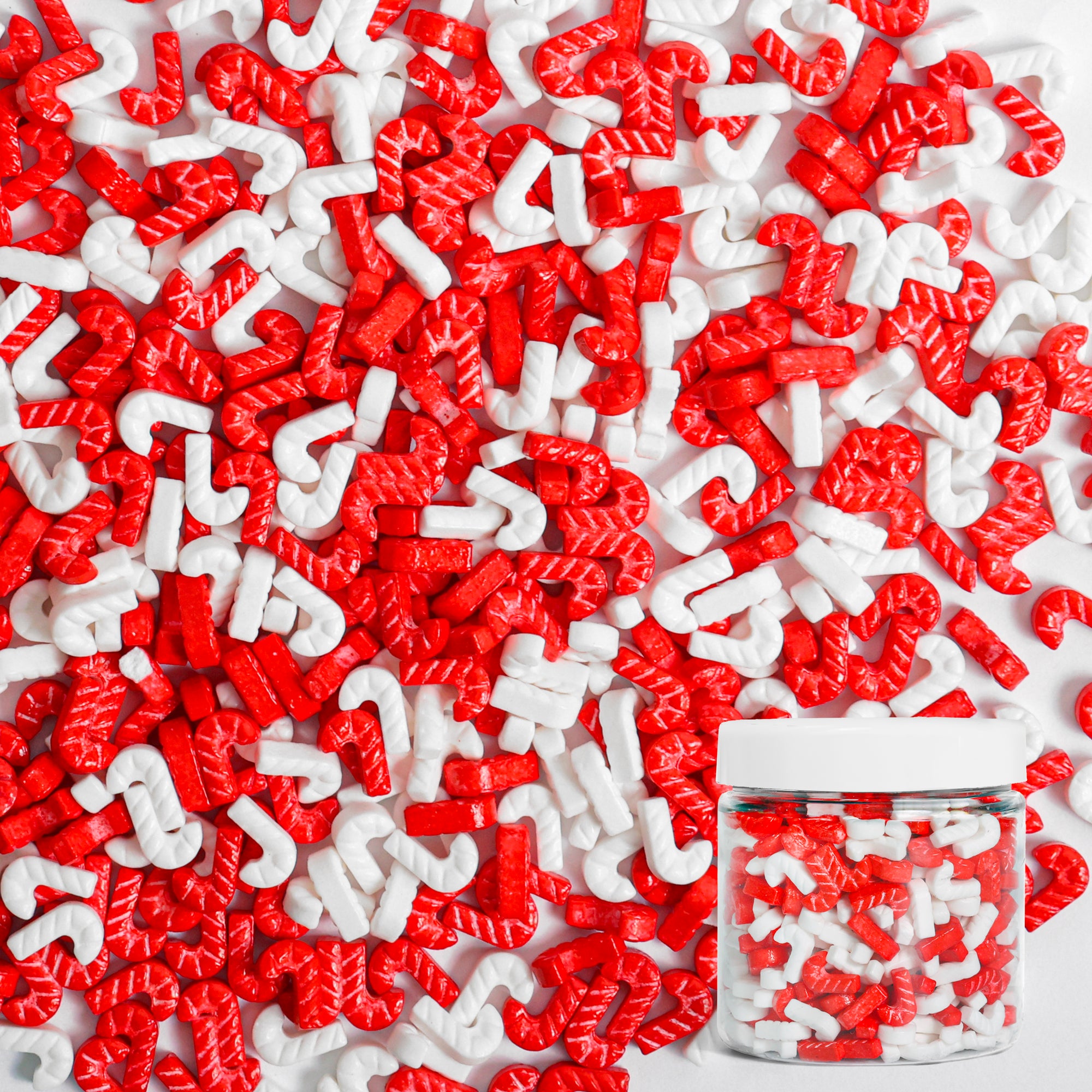 Custom Sprinkles : Candy Canes