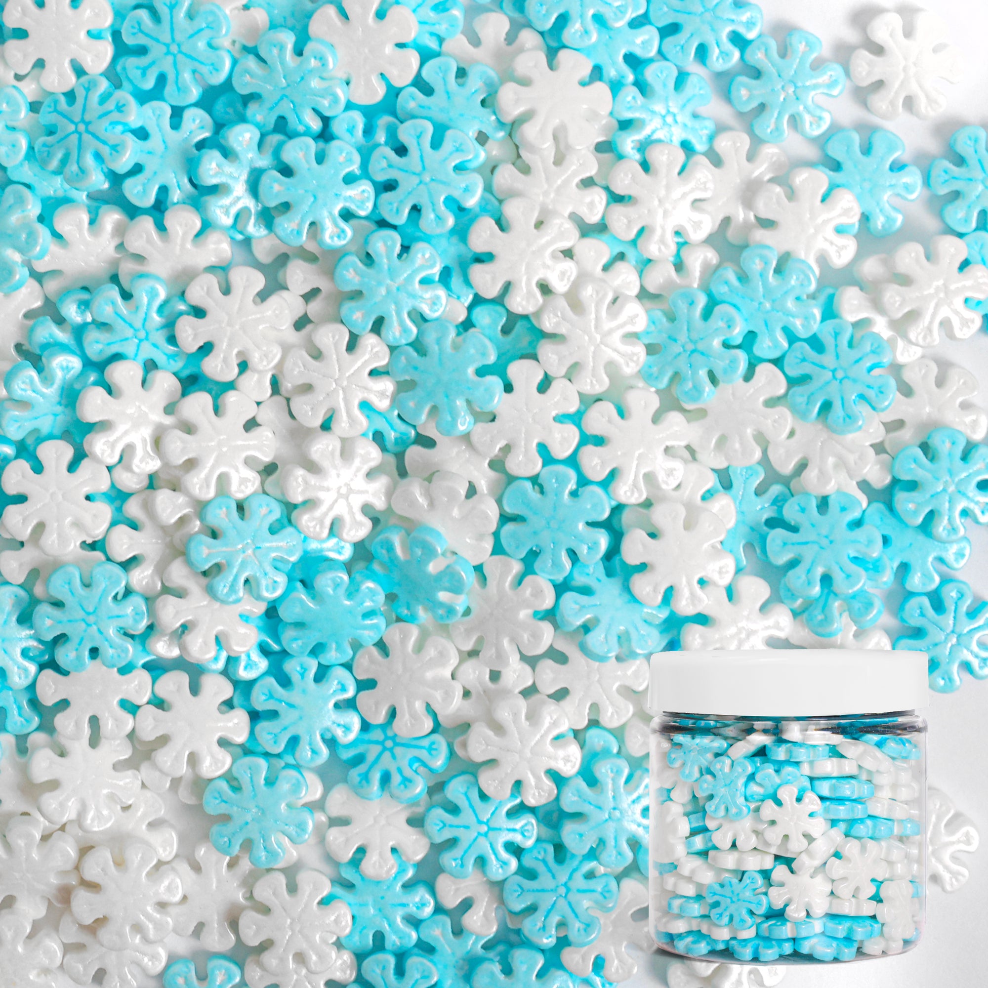 Custom Sprinkles : Snowflakes