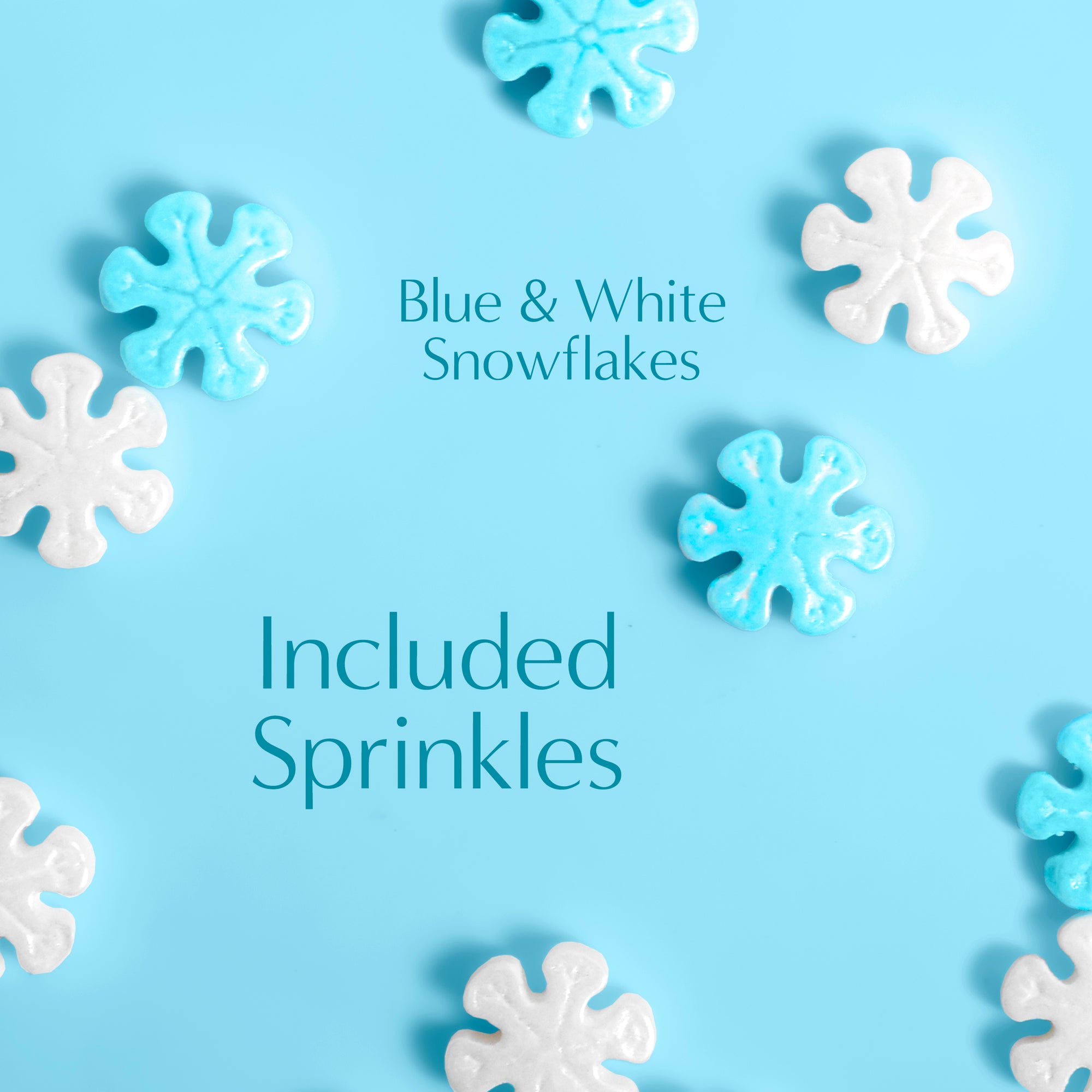 Custom Sprinkles : Snowflakes