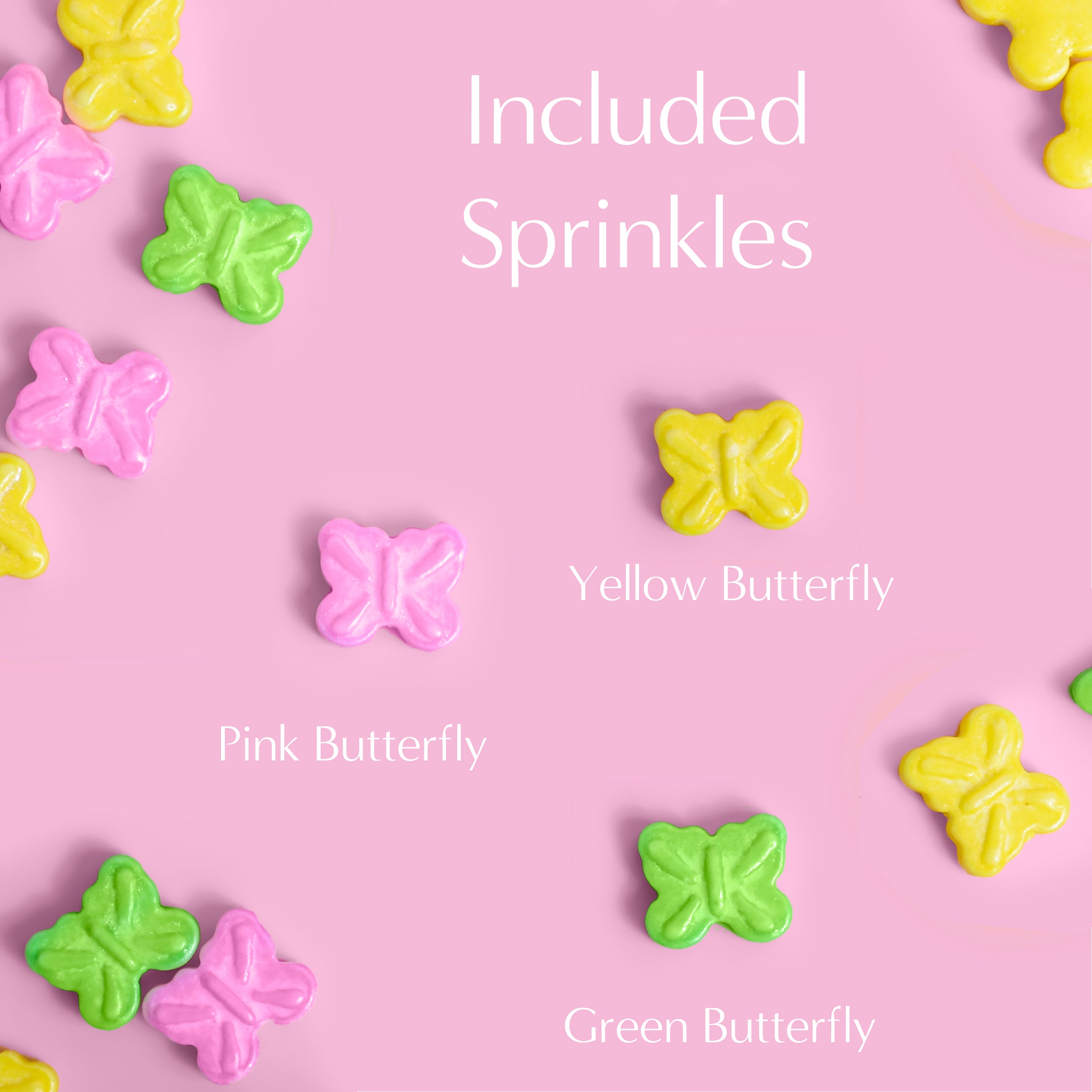 Butterfly Sprinkles – Buy Multi Colored Butterfly Sprinkles Online