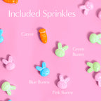 Custom Sprinkles : Easter Bunny and Carrots