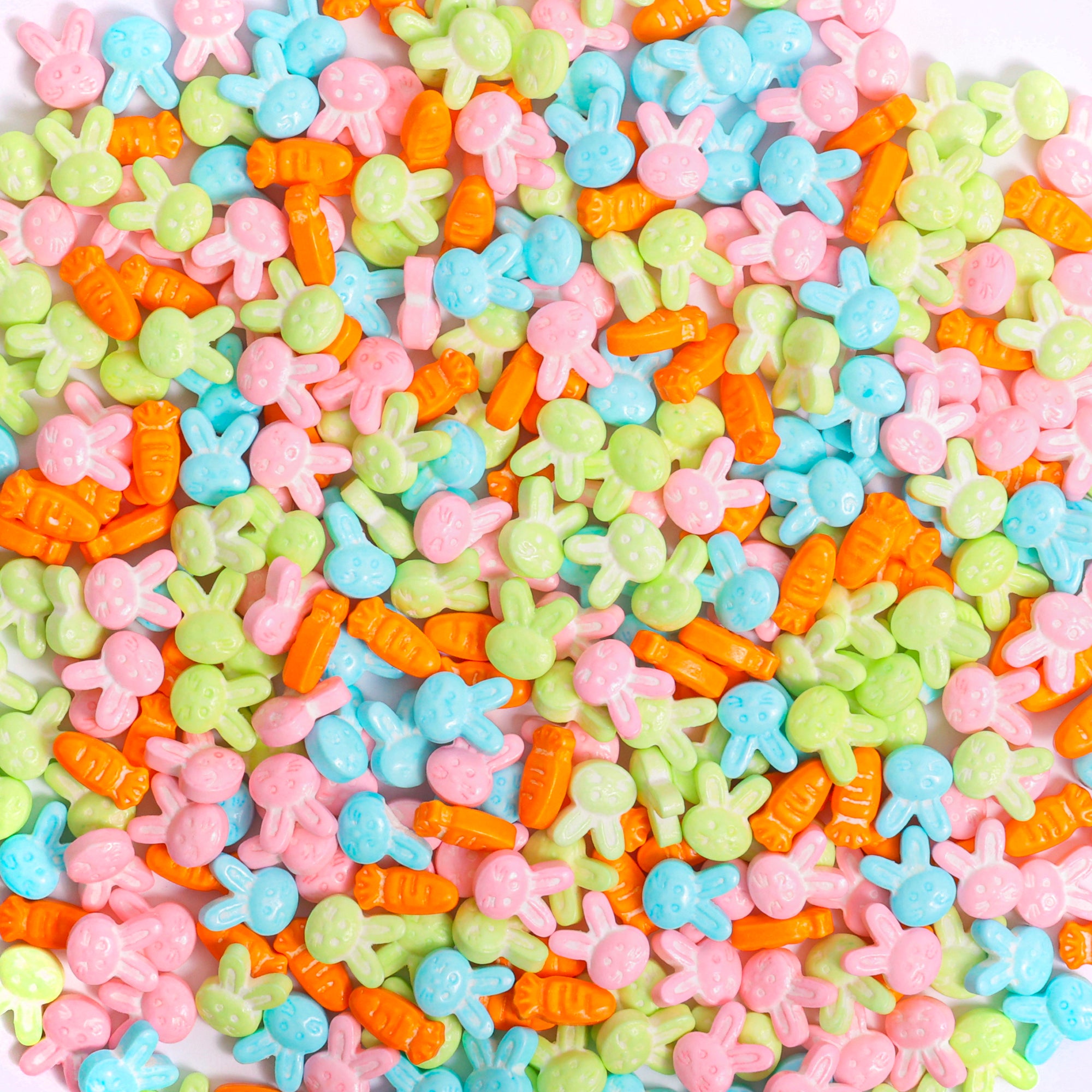 Custom Sprinkles : Easter Bunny and Carrots