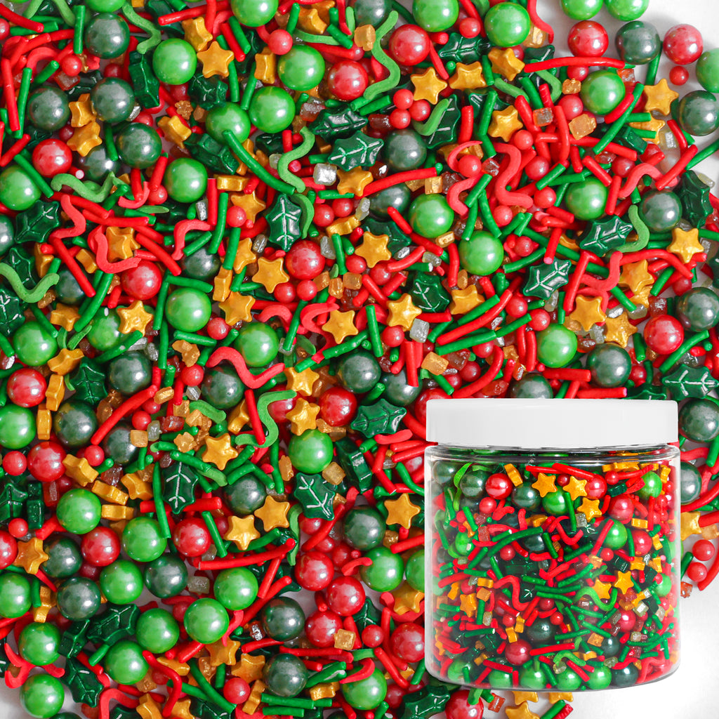Custom Sprinkles : Holiday Christmas Mix #2