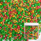 Custom Sprinkles : Holiday Christmas Mix #1