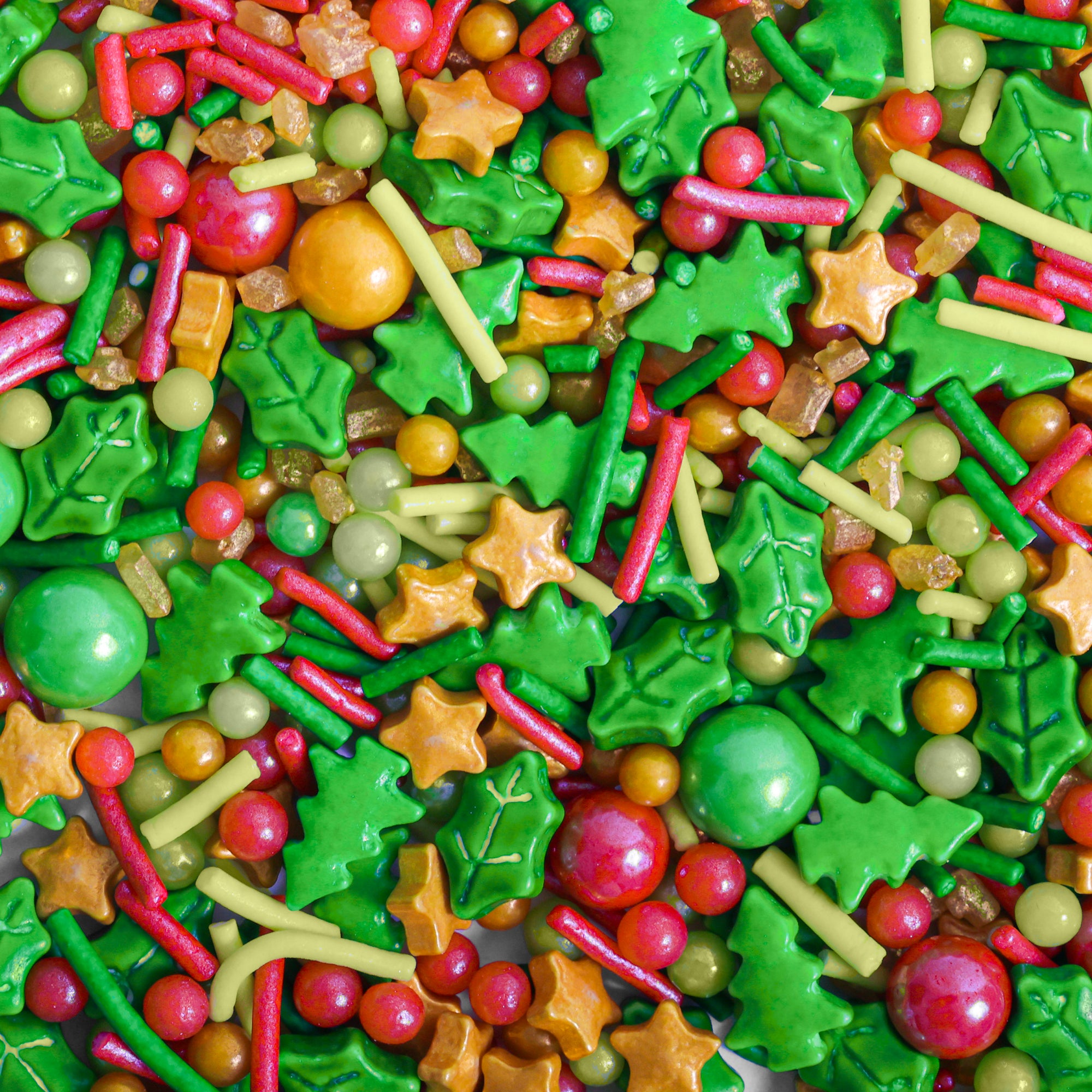 Custom Sprinkles : Holiday Christmas Mix #1
