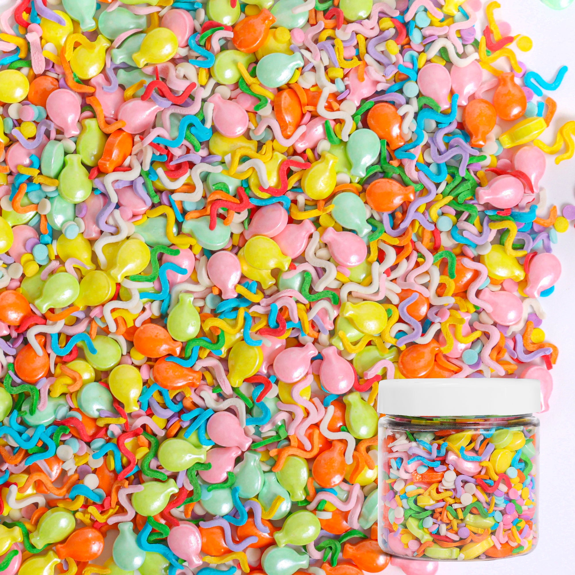 Custom Sprinkles : Balloons & Twirls