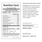 Custom Sprinkles : Graduation