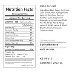 Custom Sprinkles : Halloween Grey