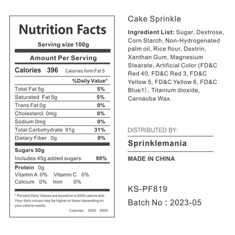Custom Sprinkles : Halloween Grey