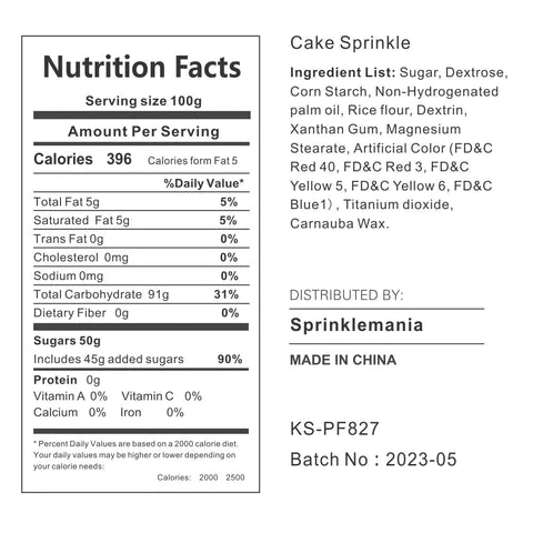 Custom Sprinkles : Christmas Green