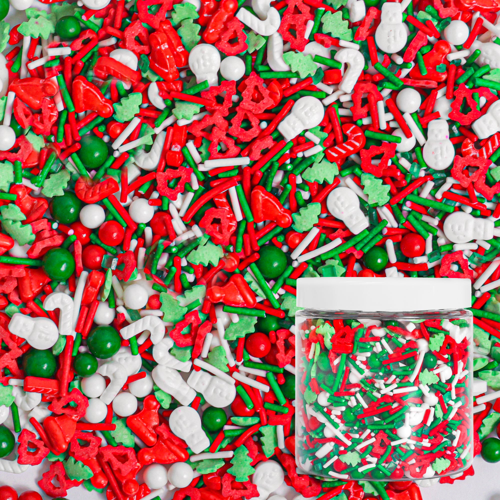 Custom Sprinkles : Christmas Red