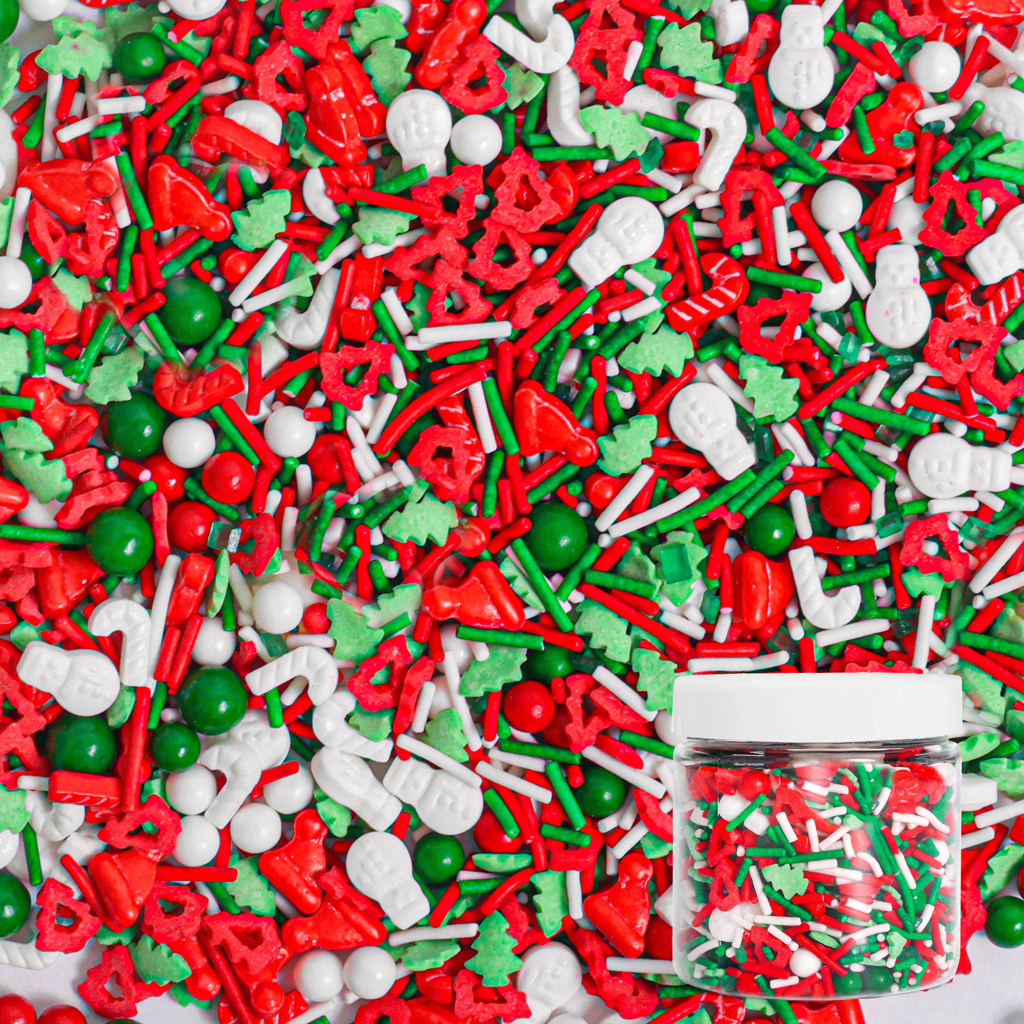 Custom Sprinkles : Christmas Red