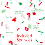 Custom Sprinkles : Christmas Red