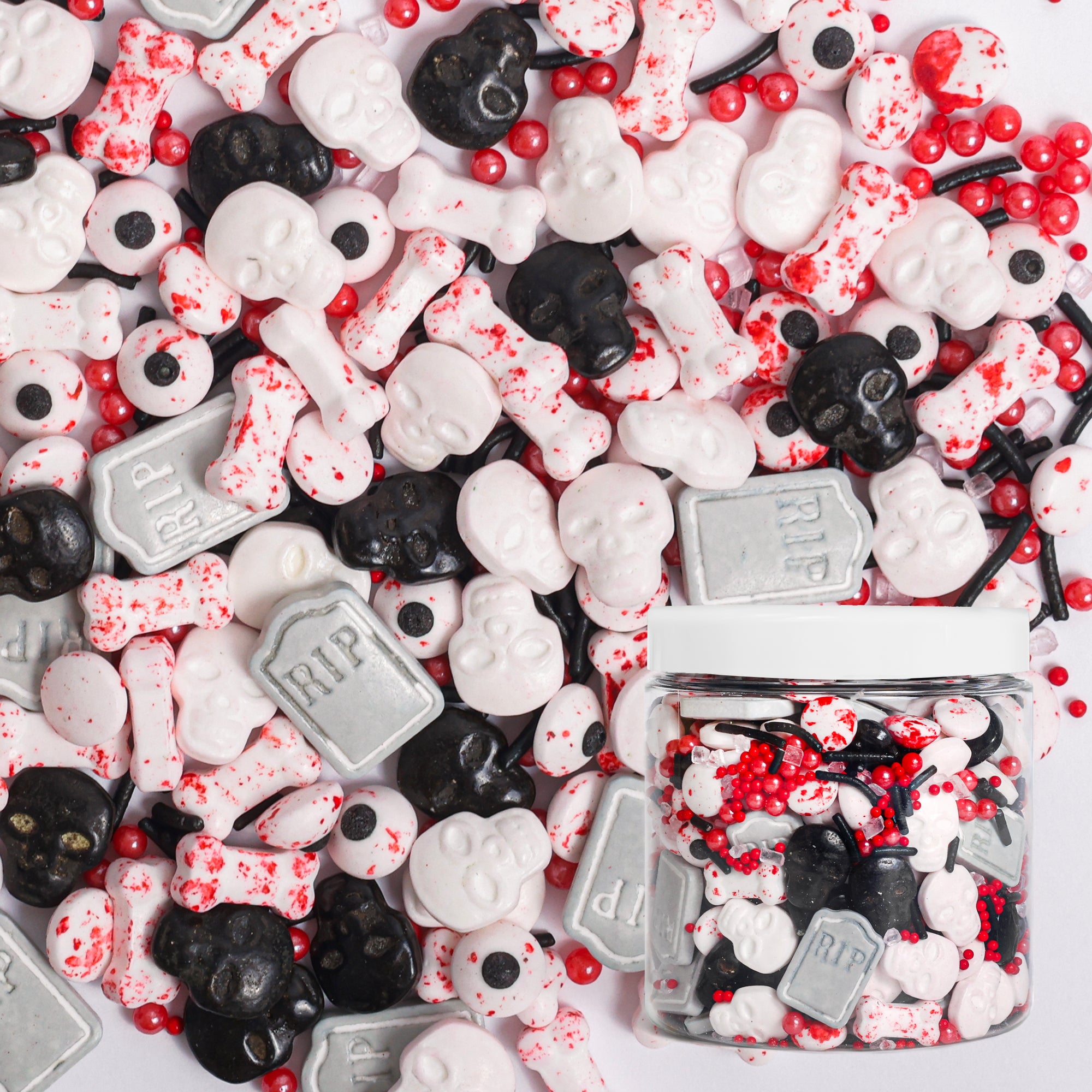 Custom Sprinkles : Halloween Grey