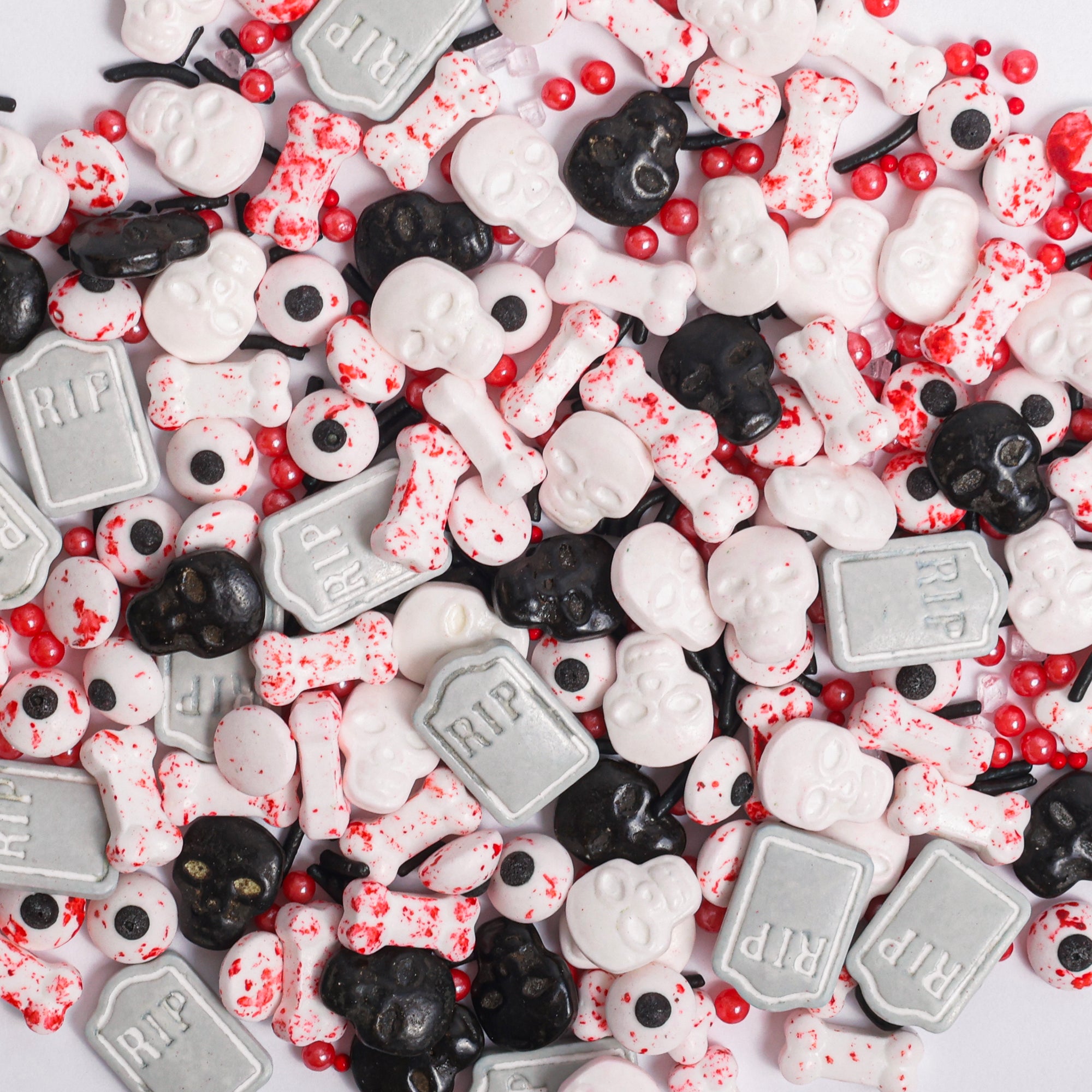 Custom Sprinkles : Halloween Grey