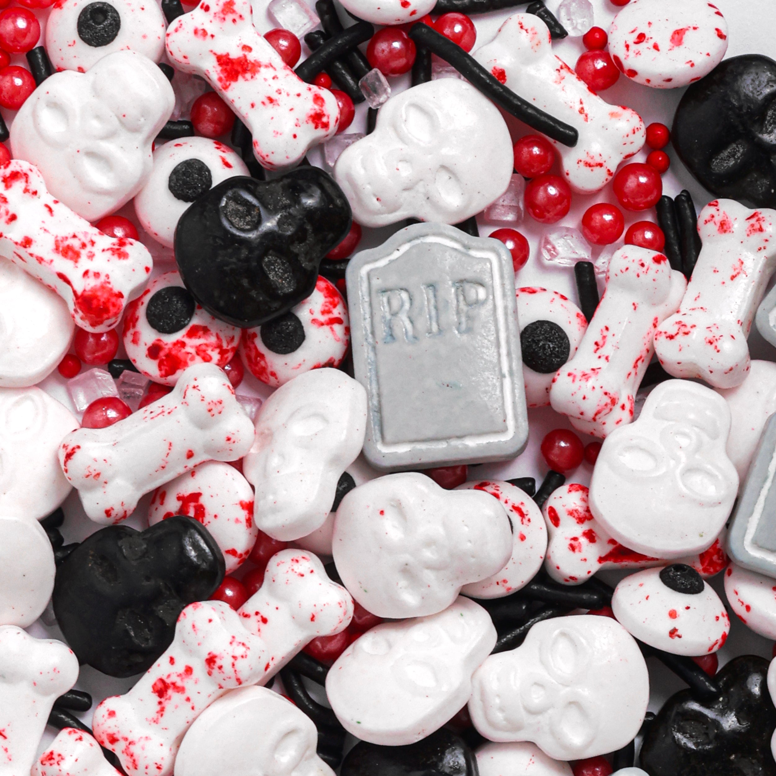 Custom Sprinkles : Halloween Grey