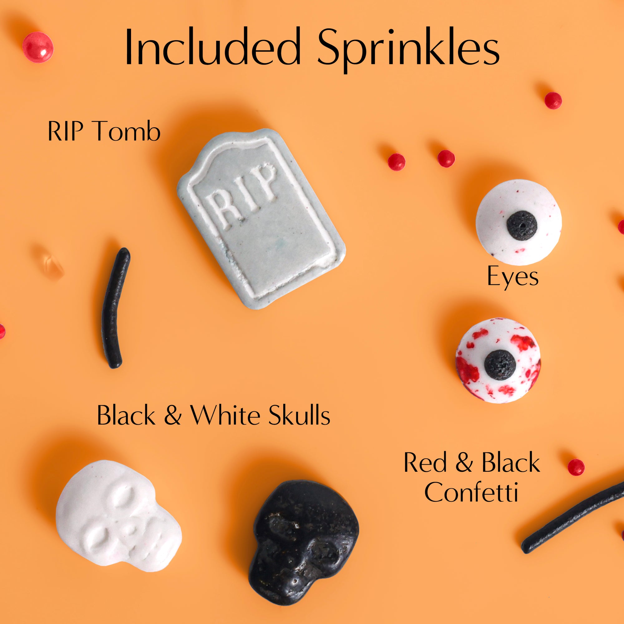 Custom Sprinkles : Halloween Grey