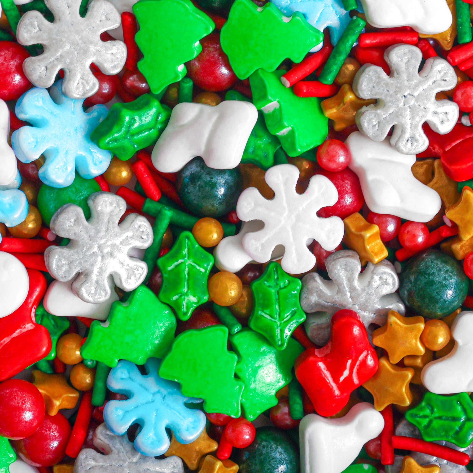 Custom Sprinkles : Holiday Winter Mix
